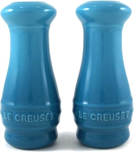 Amazon.com: Le Creuset Stoneware Salt and Pepper Shakers